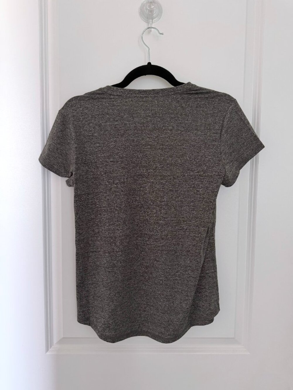 Quince Charcoal Flowknit Breeze T-Shirt Size XS NWT - Picture 3 of 5